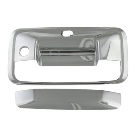 Coast2Coast Chrome Plated, ABS Plastic, With Tailgate Handle Trim, With Keyhole, With Back Up Camera Cutout CCITGH65530